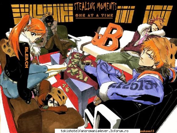 the story opens with the sudden appearance of one of the soul reapers lit. 